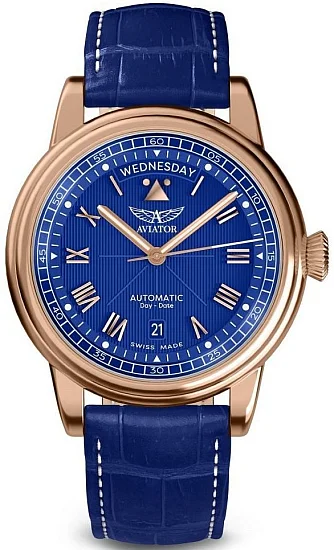 Aviator Douglas Day-Date 41 Automatic Rose Gold PVD V33522774