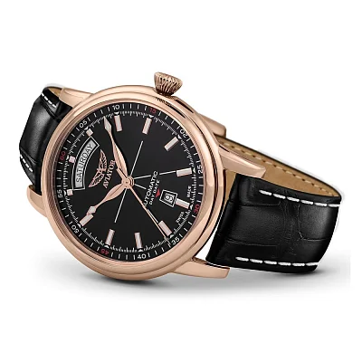 Aviator Douglas Day-Date 45 Automatic Rose Gold PVD V.3.20.2.146.4