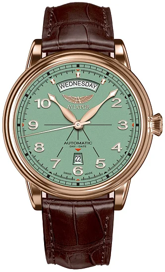 Aviator Douglas Day-Date Automatic V34424044