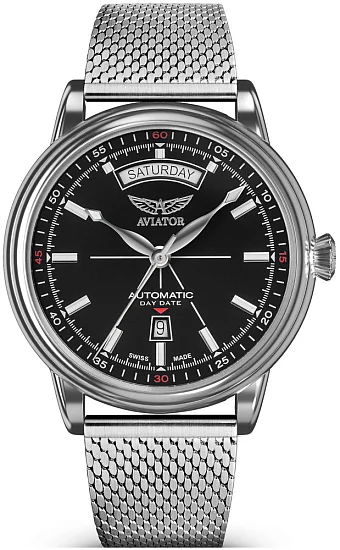 Aviator Douglas Day-Date Automatic Mesh V32001425