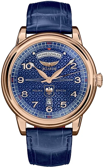 Aviator Douglas Day-Date Automatic Polish Edition V Stanislaw Skarzynski V34423954