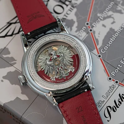 Aviator Douglas Day-Date Automatic Polish Limited Edition V Stanisław Skarżyński V.3.44.0.394.4
