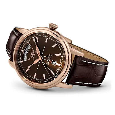 Aviator Douglas Day-Date Automatic Rose Gold PVD V.3.20.2.226.4