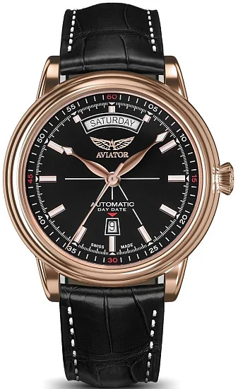 Aviator Douglas Day-Date 45 Automatic Rose Gold PVD V32021464