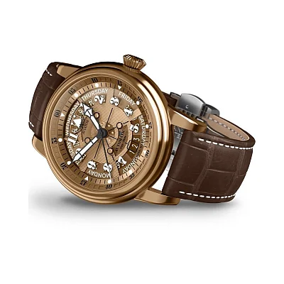 Aviator Douglas Day-Date Meca-41 Automatic Bronze PVD V.3.36.8.290.4