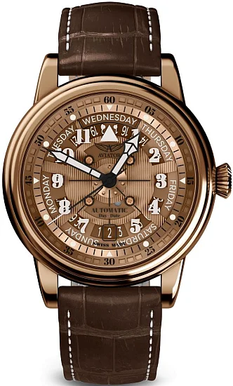 Aviator Douglas Day-Date Meca-41 Automatic Bronze PVD V33682904