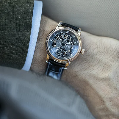 Aviator Douglas Day-Date Meca-41 Automatic Polska Limitowana Edycja V.3.36.2.294.4 PL