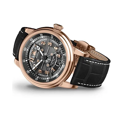 Aviator Douglas Day-Date Meca-41 Automatic Rose Gold PVD V.3.36.2.285.4
