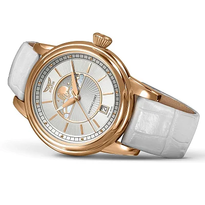 Aviator Douglas Moonflight Moonphase Rose Gold PVD V.1.33.2.251.4