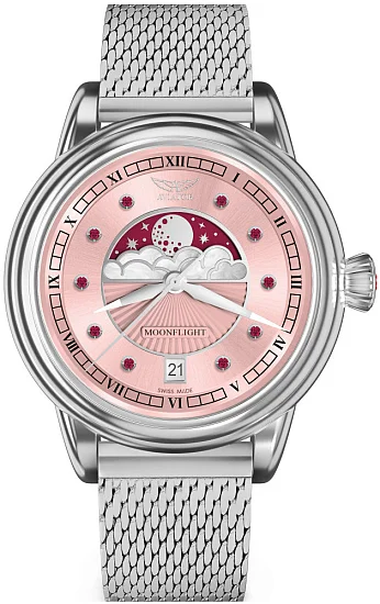 Aviator Douglas Moonflight Moonphase Gemstone Edition V13304175
