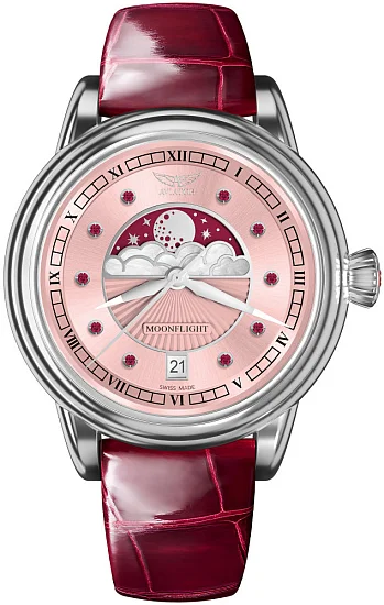 Aviator Douglas Moonflight Moonphase Gemstone Edition V13304174