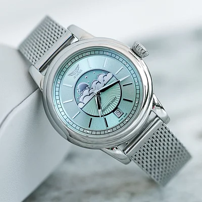 Aviator Douglas Moonflight Moonphase Mesh V.1.33.0.261.5