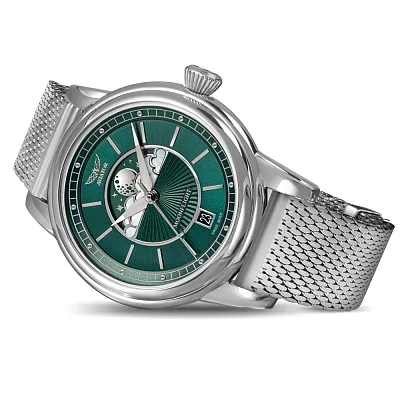 Aviator Douglas Moonflight Moonphase Mesh V.1.33.0.262.5