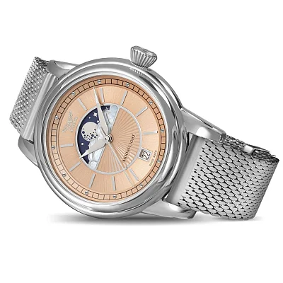 Aviator Douglas Moonflight Moonphase Mesh V.1.33.0.259.5