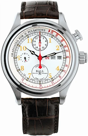 Ball Doctor's Chronograph Platinium Limited Edition 904L CM1032D-PT-L1J-WH