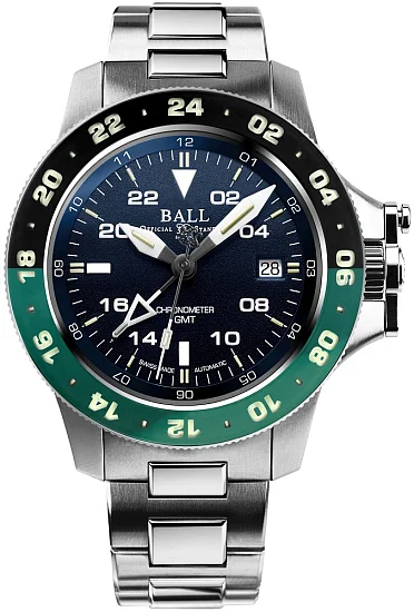 Ball Engineer Hydrocarbon AeroGMT II 40mm COSC Chronometer DG2118C-S11C-BE