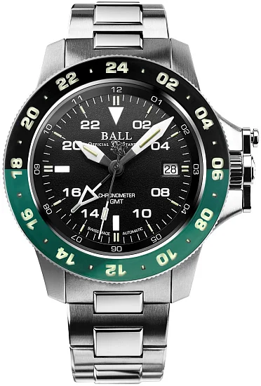 Ball Engineer Hydrocarbon AeroGMT II 40mm COSC Chronometer DG2118C-S11C-BK