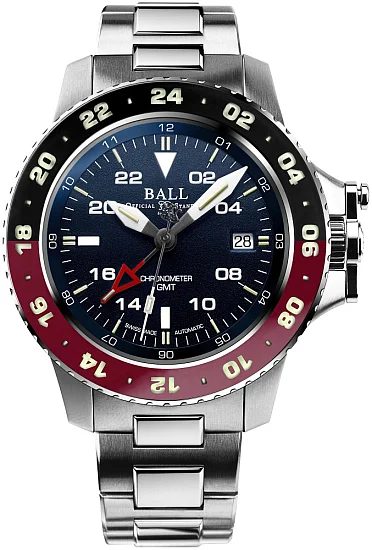 Ball Engineer Hydrocarbon AeroGMT II 40mm COSC Chronometer DG2118C-S3C-BE