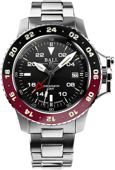 Ball Engineer Hydrocarbon AeroGMT II 40mm COSC Chronometer DG2118C-S3C-BK