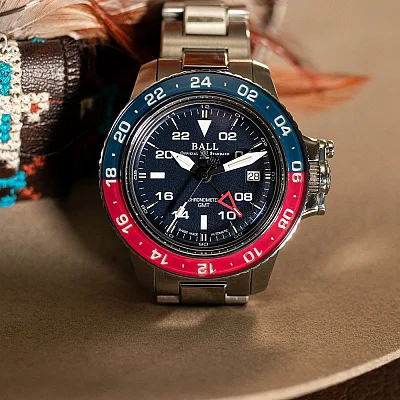 Ball Engineer Hydrocarbon AeroGMT II COSC Chronometer DG2018C-S9C-BE