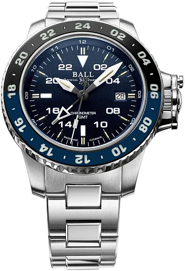 Ball Engineer Hydrocarbon AeroGMT II COSC Chronometer DG2018C-S5C-BE