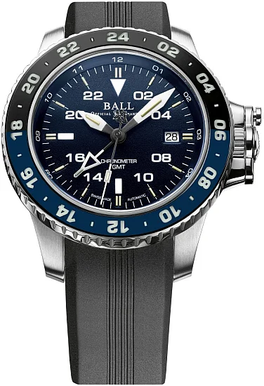 Ball Engineer Hydrocarbon AeroGMT II COSC Chronometer DG2018C-P5C-BE