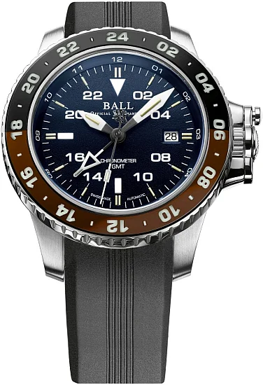 Ball Engineer Hydrocarbon AeroGMT II COSC Chronometer DG2018C-P12C-BE