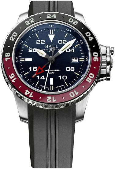 Ball Engineer Hydrocarbon AeroGMT II COSC Chronometer DG2018C-P3C-BE