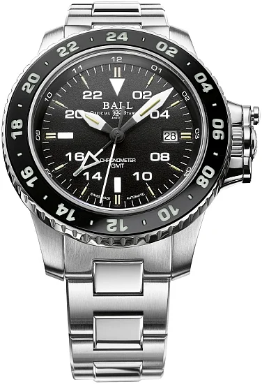Ball Engineer Hydrocarbon AeroGMT II COSC Chronometer DG2018C-SC-BK
