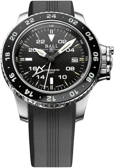 Ball Engineer Hydrocarbon AeroGMT II COSC Chronometer 904L DG2018C-PC-BK
