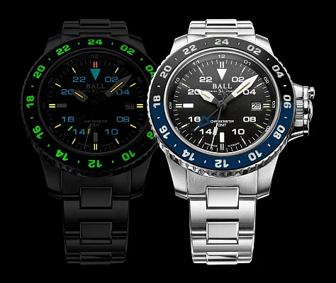 Ball Engineer Hydrocarbon AeroGMT II COSC Chronometer DG2018C-S5C-BK