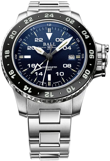 Ball Engineer Hydrocarbon AeroGMT II COSC Chronometer DG2018C-SC-BE
