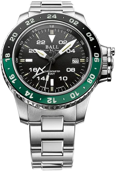 Ball Engineer Hydrocarbon AeroGMT II COSC Chronometer DG2018C-S11C-BK
