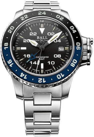 Ball Engineer Hydrocarbon AeroGMT II COSC Chronometer DG2018C-S10C-BK
