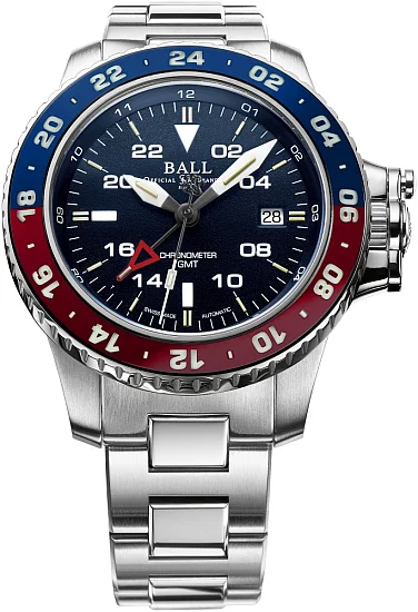 Ball Engineer Hydrocarbon AeroGMT II COSC Chronometer DG2018C-S9C-BE