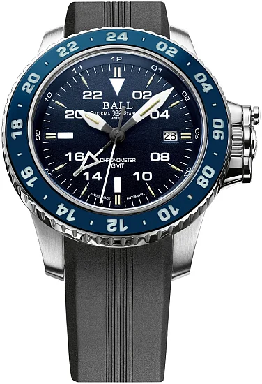 Ball Engineer Hydrocarbon AeroGMT II COSC Chronometer DG2018C-P4C-BE