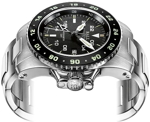 Ball Engineer Hydrocarbon AeroGMT II COSC Chronometer DG2018C-SC-BK