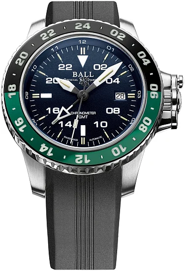 Ball Engineer Hydrocarbon AeroGMT II COSC Chronometer DG2018C-P11C-BE