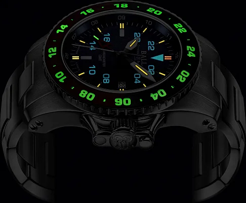 Ball Engineer Hydrocarbon AeroGMT II COSC Chronometer DG2018C-S3C-BE