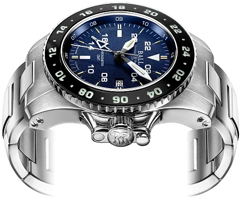 Ball Engineer Hydrocarbon AeroGMT II COSC Chronometer DG2018C-SC-BE