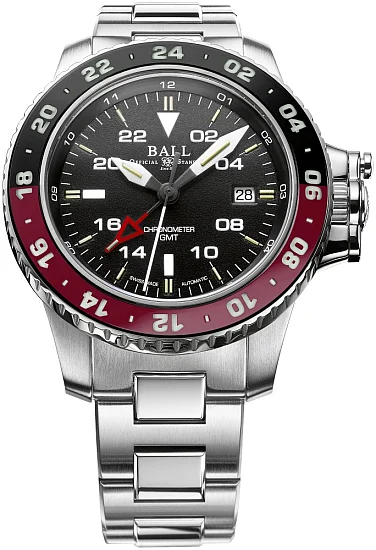 Ball Engineer Hydrocarbon AeroGMT II COSC Chronometer DG2018C-S3C-BK