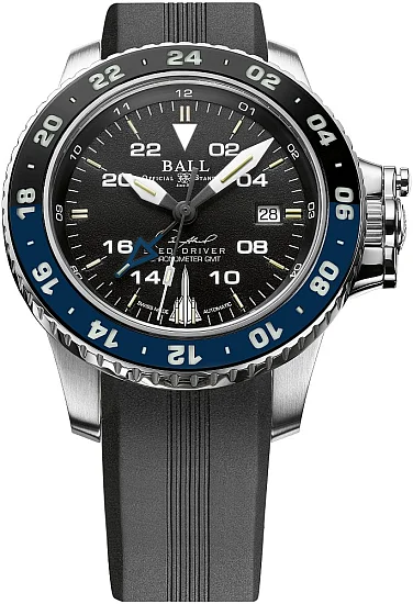Ball Engineer Hydrocarbon AeroGMT Sled Driver COSC Chronometer Limited Edition DG2018C-P17C-BK