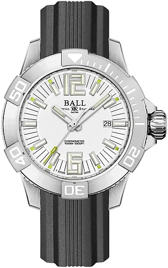 Ball Engineer Hydrocarbon DeepQUEST II COSC Chronometer DM3002A-PC-WH