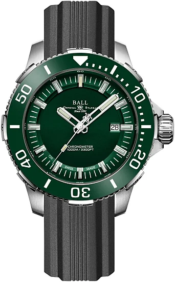 Ball Engineer Hydrocarbon DeepQUEST II Ceramic COSC Chronometer DM3002A-P4CJ-GR