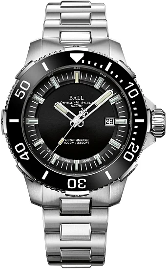 Ball Engineer Hydrocarbon DeepQUEST II Ceramic COSC Chronometer DM3002A-S3CJ-BK