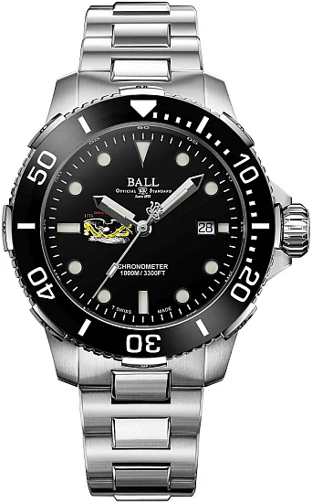 Ball Engineer Hydrocarbon DeepQUEST Protector Ceramic COSC Chronometer DM3002A-S9C-BK