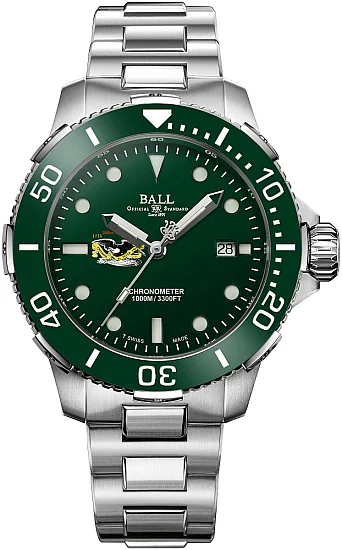 Ball Engineer Hydrocarbon DeepQUEST Protector Ceramic COSC Chronometer DM3002A-S10C-GR