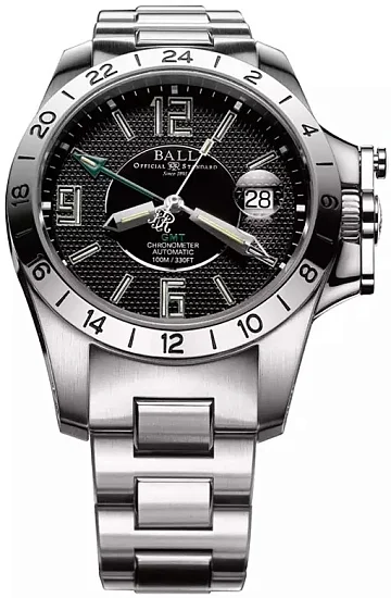 Ball Engineer Hydrocarbon Magnate GMT COSC Chronometer GM2098C-SCAJ-BK