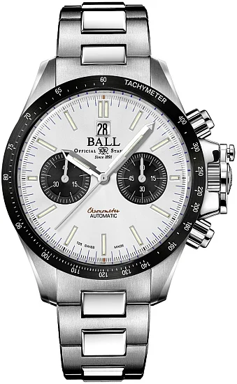 Ball Engineer Hydrocarbon Racer Chronograph COSC Chronometer CM2198C-S1CJ-SL