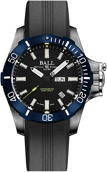 Ball Engineer Hydrocarbon Submarine Warfare COSC Chronometer DM2276A-P3CJ-BK
